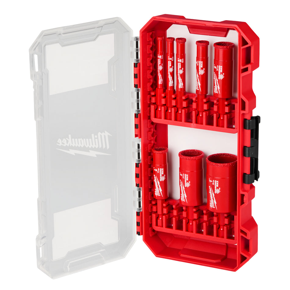 Milwaukee 49-56-0570, Diamond Max™ Hole Saw Bit Set - 8PC