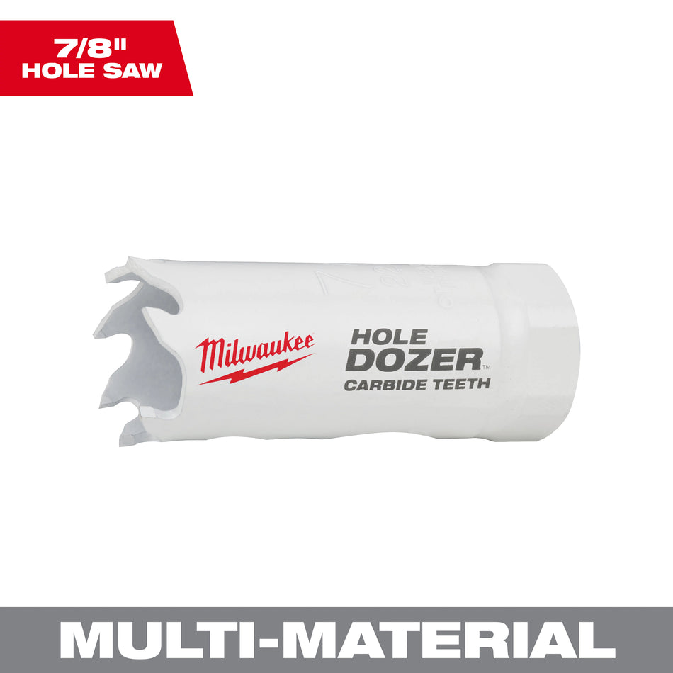 Milwaukee 49-56-0704, 7/8" HOLE DOZER with Carbide Teeth