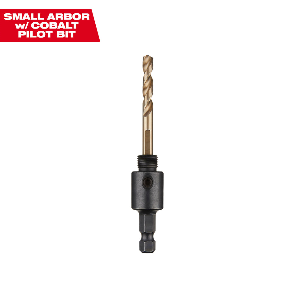 Milwaukee 49-56-7110, HOLE DOZER with Carbide Teeth Hole Saw Small Arbor with Cobalt Pilot Bit