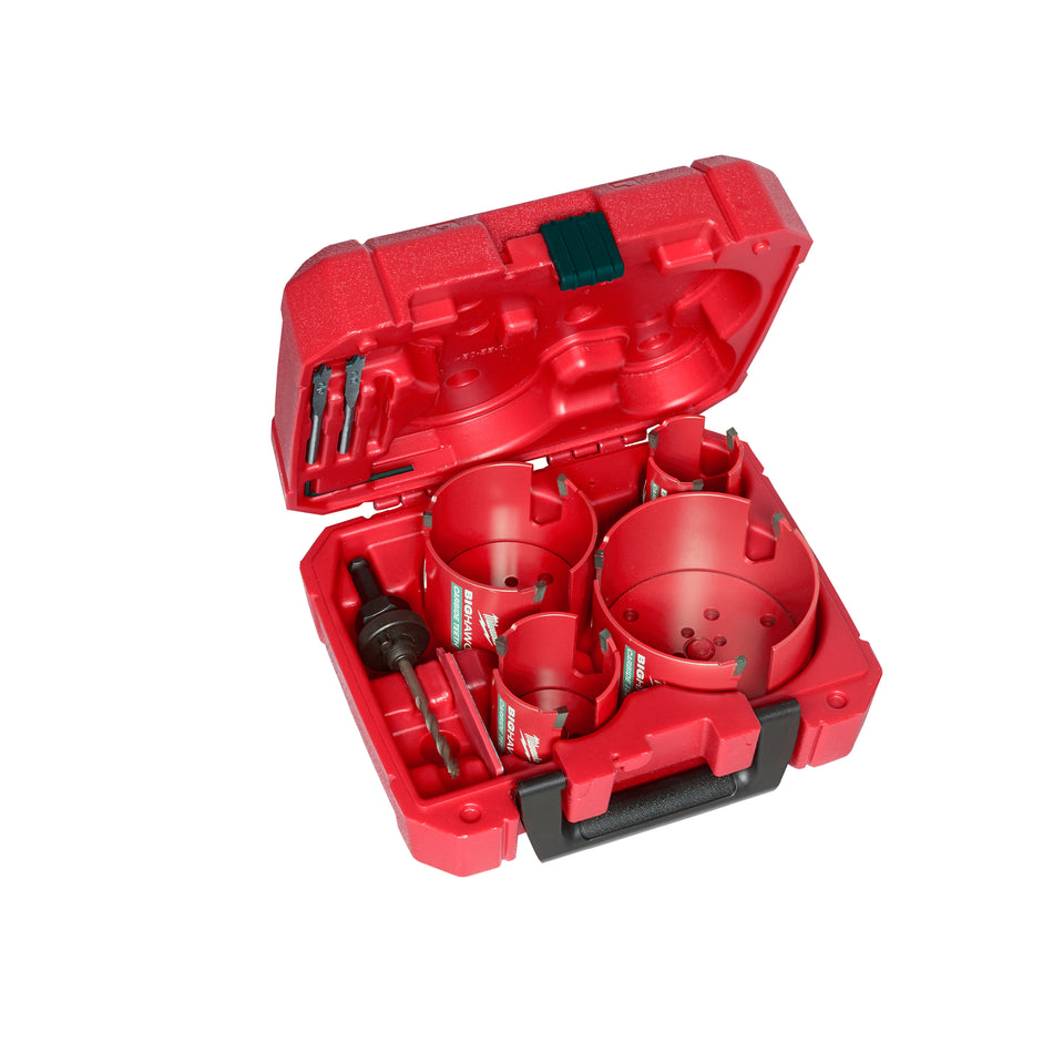 Milwaukee 49-56-9285, 8 PC BIG HAWG with Carbide Teeth Kit
