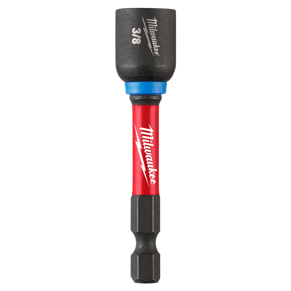 Milwaukee 49-66-4735, SHOCKWAVE 3/8" Magnetic Impact Nut Driver (sold/ea)