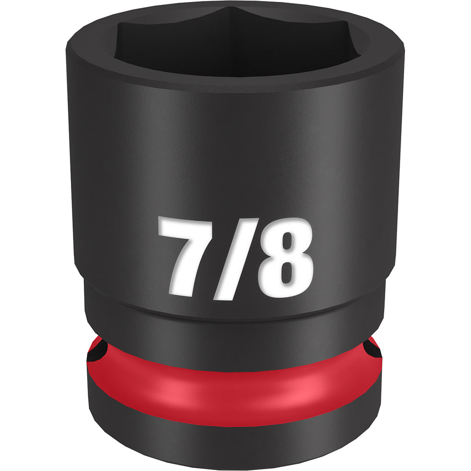 Milwaukee 49-66-6208, SHOCKWAVE™ Impact Duty 1/2" Drive 7/8" Standard 6 Point Socket