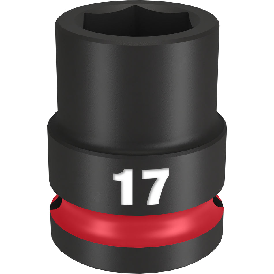 Milwaukee 49-66-6249, SHOCKWAVE Impact Duty™ 1/2" Drive 17mm Standard 6 Point Socket