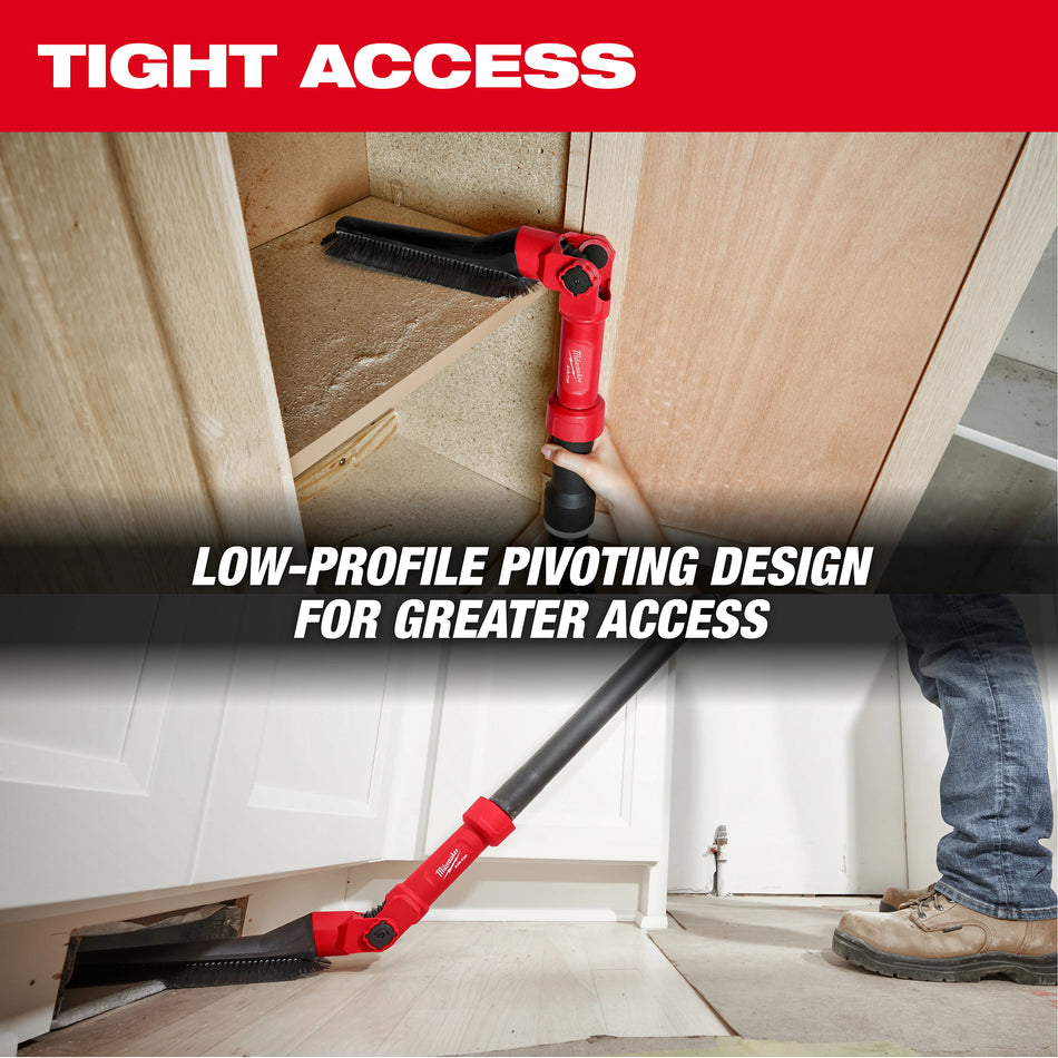 Milwaukee 49-90-2027, AIR-TIP™ Low-Profile Pivoting Brush Tool
