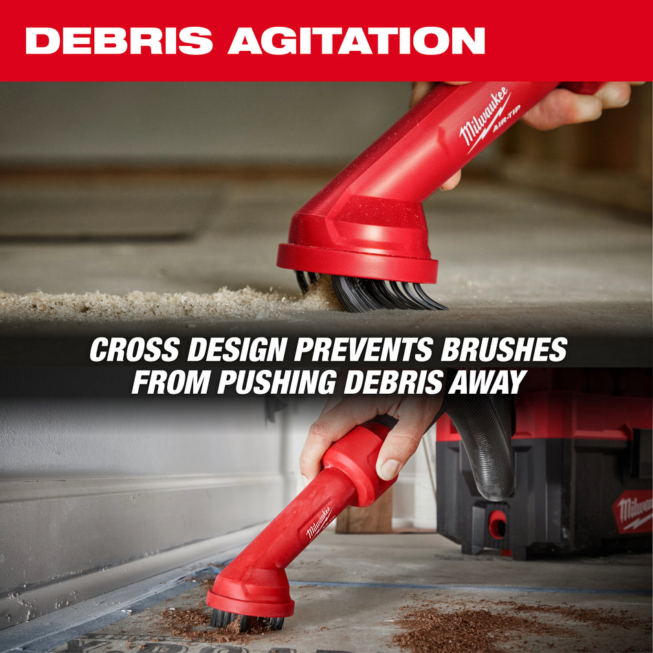 Milwaukee 49-90-2035, AIR-TIP™ Cross Brush Tool