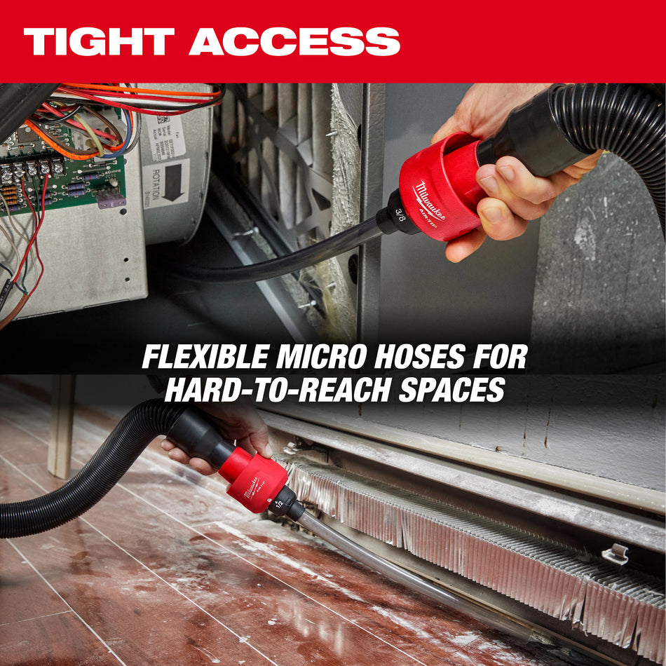 Milwaukee 49-90-2037, AIR-TIP™ Long Reach Flexible Micro Hose Set