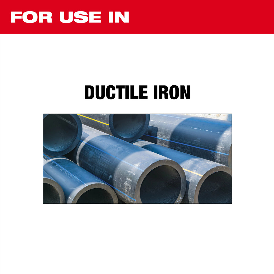 Milwaukee 49-93-7340, 14"x.125x1/20MM DUCTILE IRON