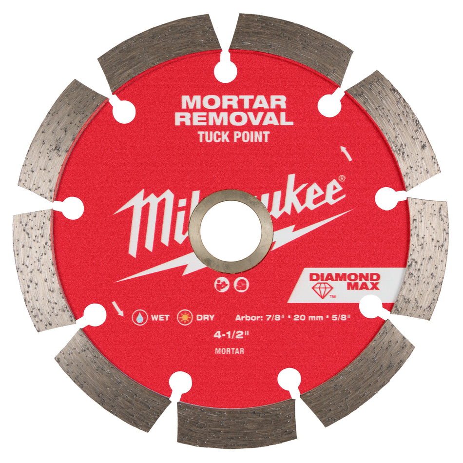 Milwaukee 49-93-7405, 4 1/2" Tuck Point Segmented