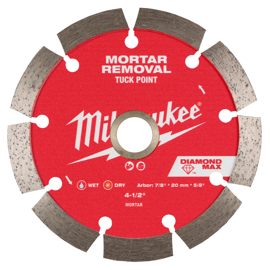 Milwaukee 49-93-7405, 4 1/2" Tuck Point Segmented