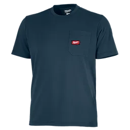 Milwaukee 605BL-2X, HEAVY DUTY POCKET T - SS BLUE 2X