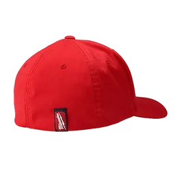 Milwaukee 504R-SM, FF FITTED HAT - RED S/M