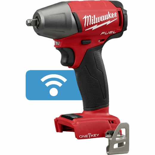 Milwaukee 2758-20, M18 FUEL 3/8" Compact Impact Wrench w/ Friction Ring with ONE-KEY (Tool Only)