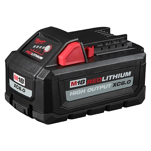 Milwaukee 48-11-1865, M18 REDLITHIUM High Output Battery (6.0 Ah)