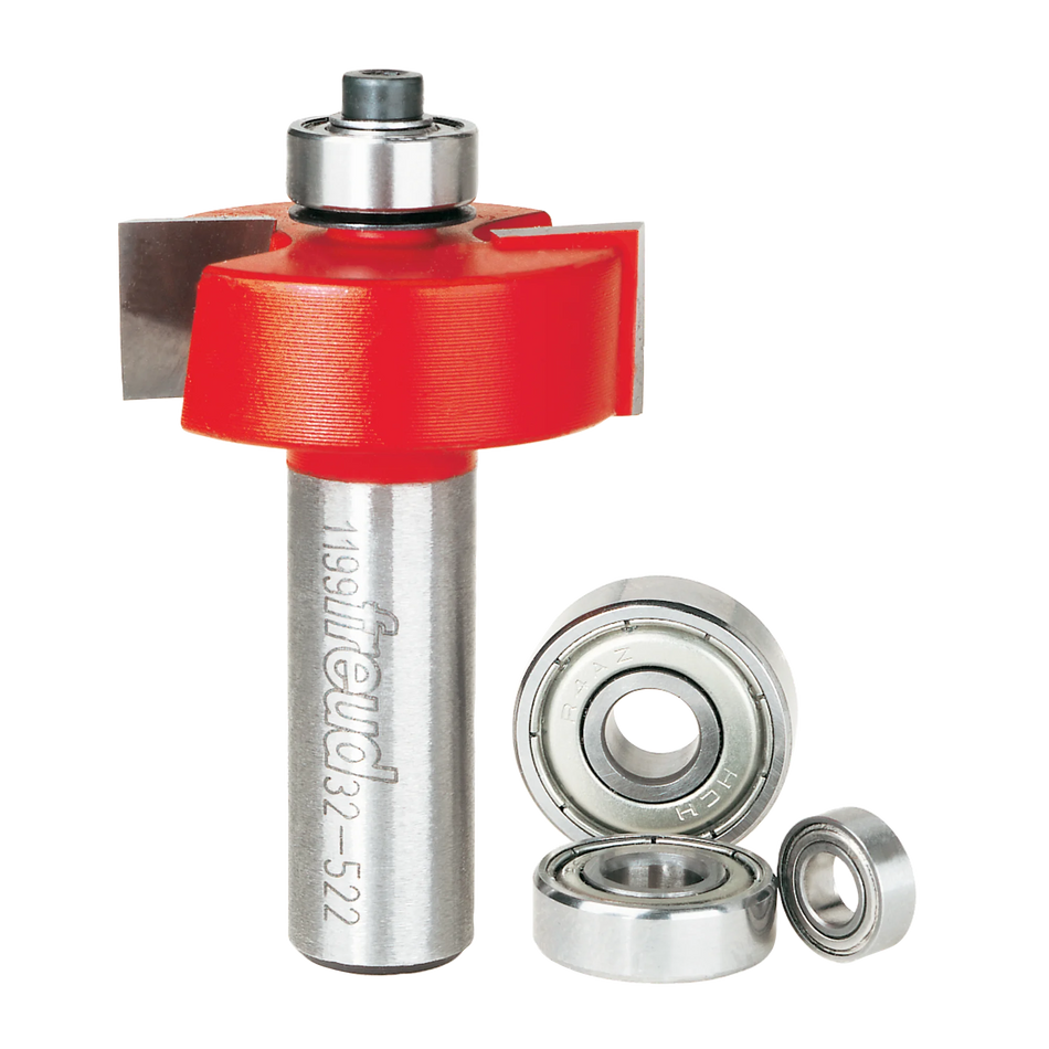 Freud 32-522, Rabbeting Bit & Bearing Set (1/2" Shank)