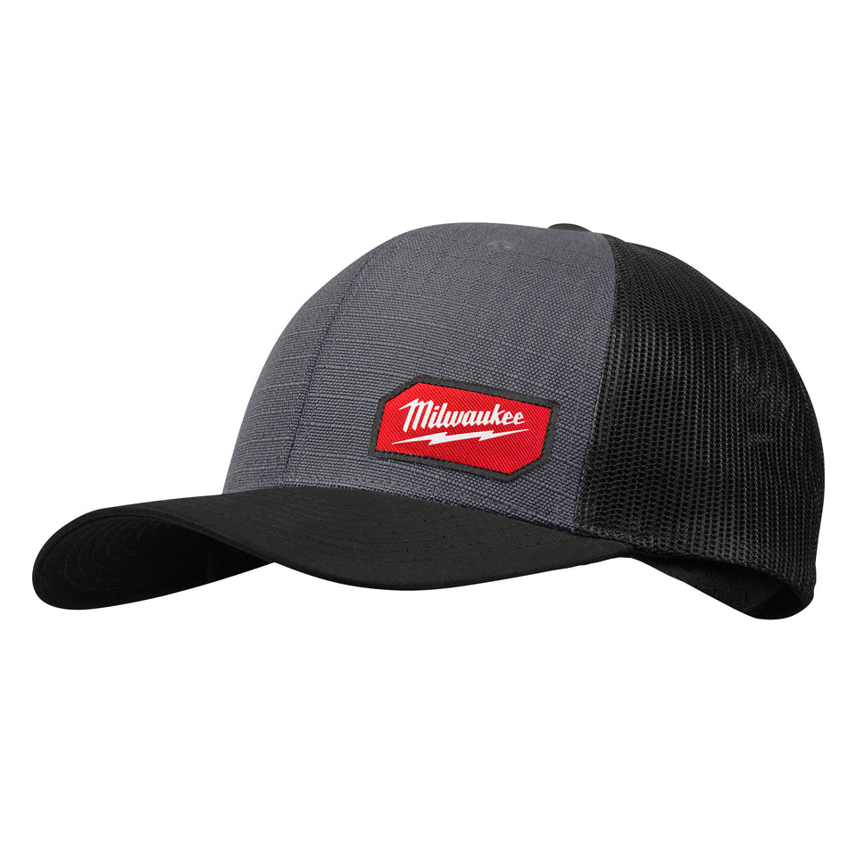 Milwaukee 505G, Gridiron Snapback Trucker Hat - Gray