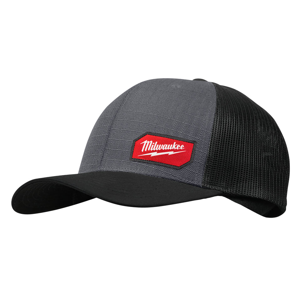 Milwaukee 505G, Gridiron Snapback Trucker Hat - Gray