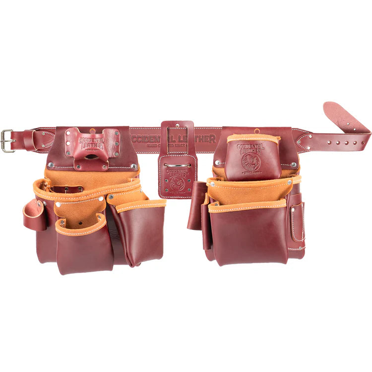 Occidental Leather 5080DBLH SM, Pro Framer™ Set with Double Outer Bag - Left Handed
