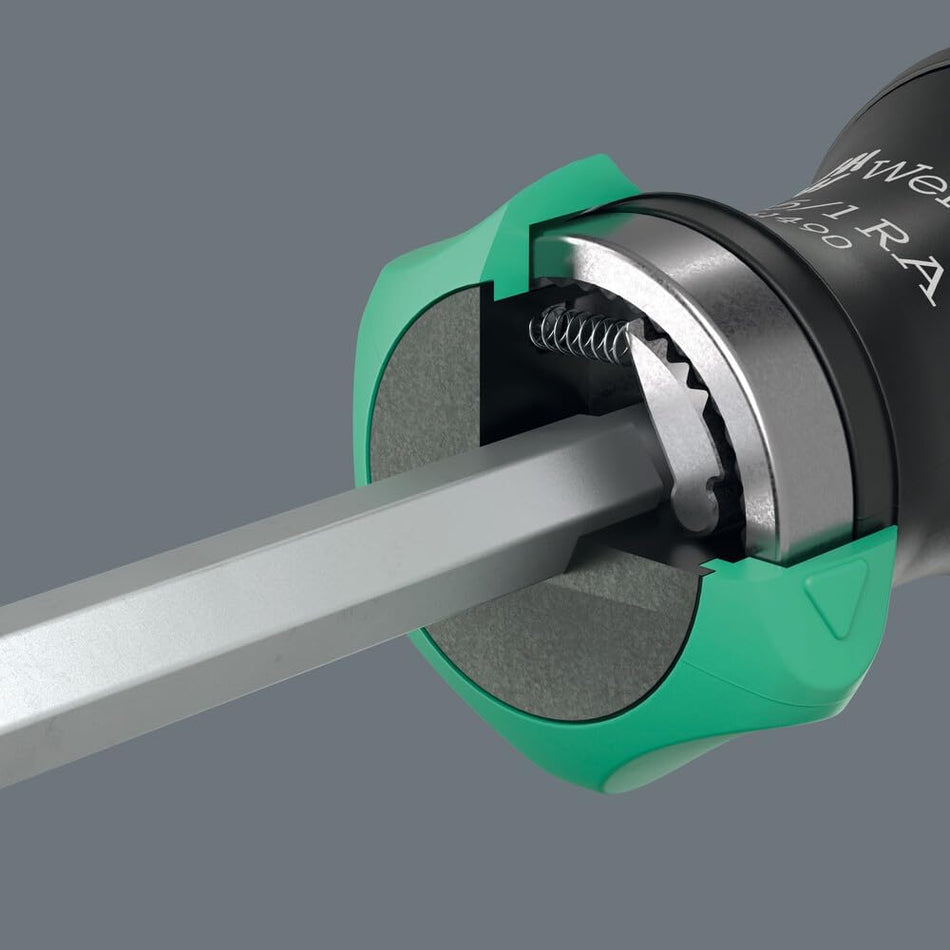 Wera 05051518001, Kraftform Kompakt 27 RA 2, 6-Pieces