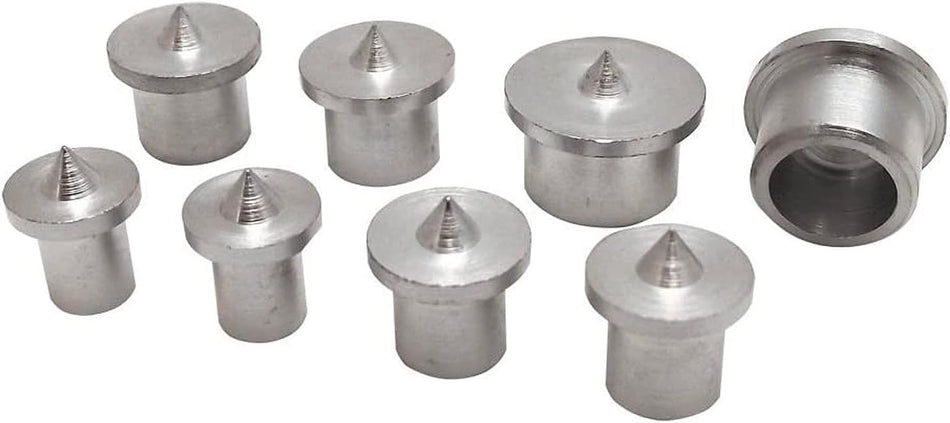 Milescraft 5343, 8 pc. Dowel/Tenon Center Set (1/4", 5/16", 3/8", 1/2")