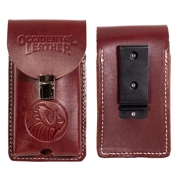 Occidental Leather 5330, Clip-On XL Leather Phone Holster