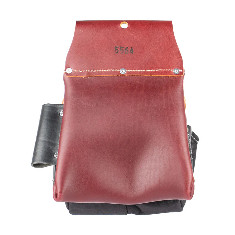 Occidental Leather 5564, Belt Worn Fastener Bag w/Divided Nylon DB