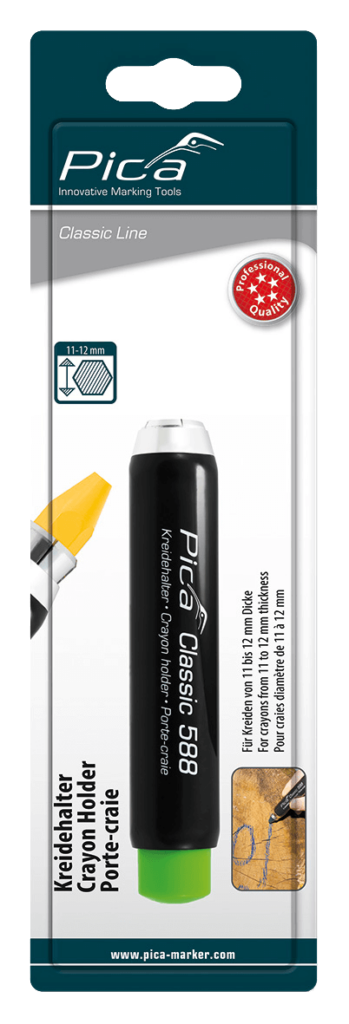 Pica 588/SB, Crayon holder for crayons of 11-12mm ø, blister-vers.
