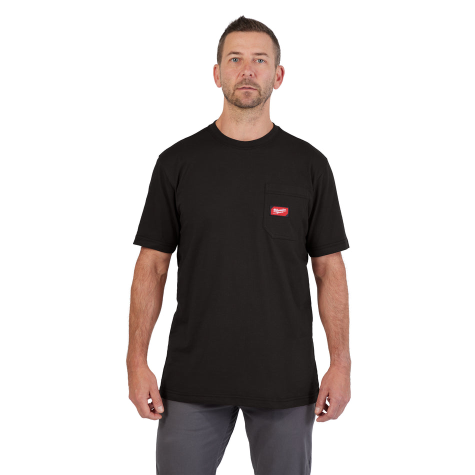 Milwaukee 605B-3X, HEAVY DUTY POCKET T - SS BLACK 3X