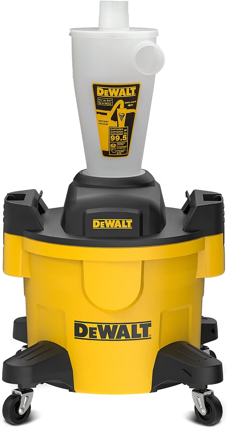 DEWALT DXVCS002, 6 GALLON CYCLONIC DUST SEPARATOR