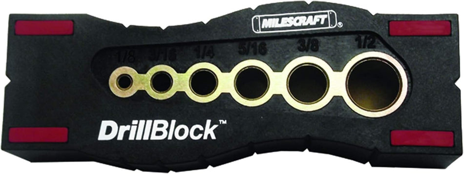 Milescraft 1312, Drill Block (Imperial) Handheld Drilling Guide