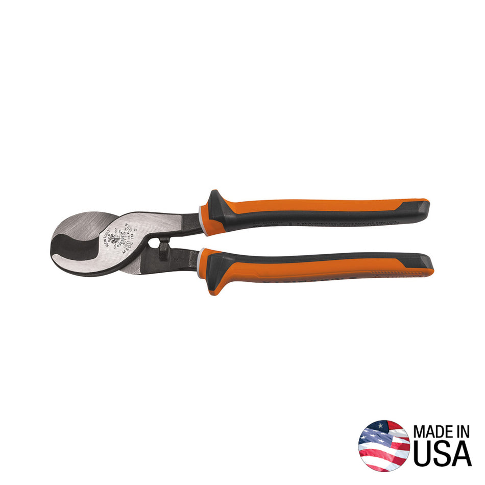 Klein Tools 63050EINS, Electricians Cable Cutter, Insulated