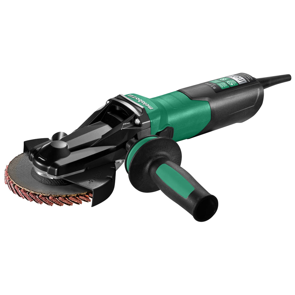 Metabo HPT 646080420, 5" 9.5 Amps WEVF 10-125 Quick Inox Flat-Head Angle Grinder