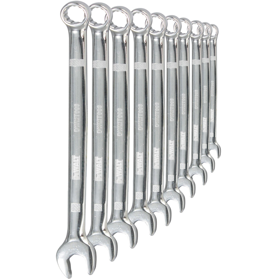 DEWALT DWMT72166, 10 Piece Combination Metric Wrench Set