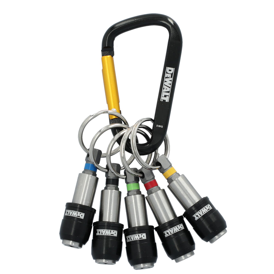 DEWALT DWAFHLDKC5,  Keyring Bit Holder Set