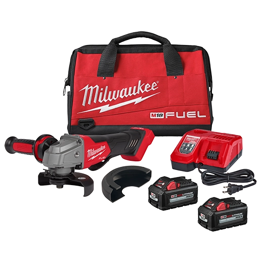 Milwaukee 2880-22, M18 FUEL Brushless Cordless 4-1/2" / 5" Grinder Paddle Switch, No-Lock Kit