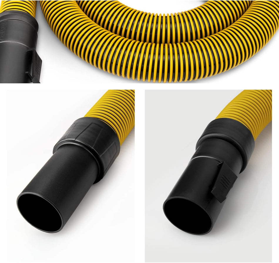 DEWALT DXVA19-2500, Ultra Durable Vacuum Hose 1-7/8" x 7', Yellow