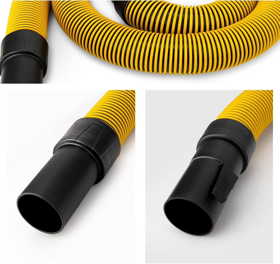 DEWALT DXVA19-2501, Ultra Durable Vacuum Hose 2-1/2" x 7', Yellow