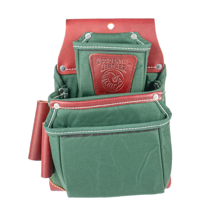 Occidental Leather 8060LH, OxyLights™ 3 Pouch Fastener Bag - Left Handed