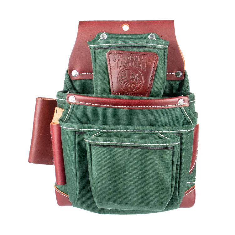 Occidental Leather 8062LH, OxyLights™ 4 Pouch Fastener Bag - Left Handed