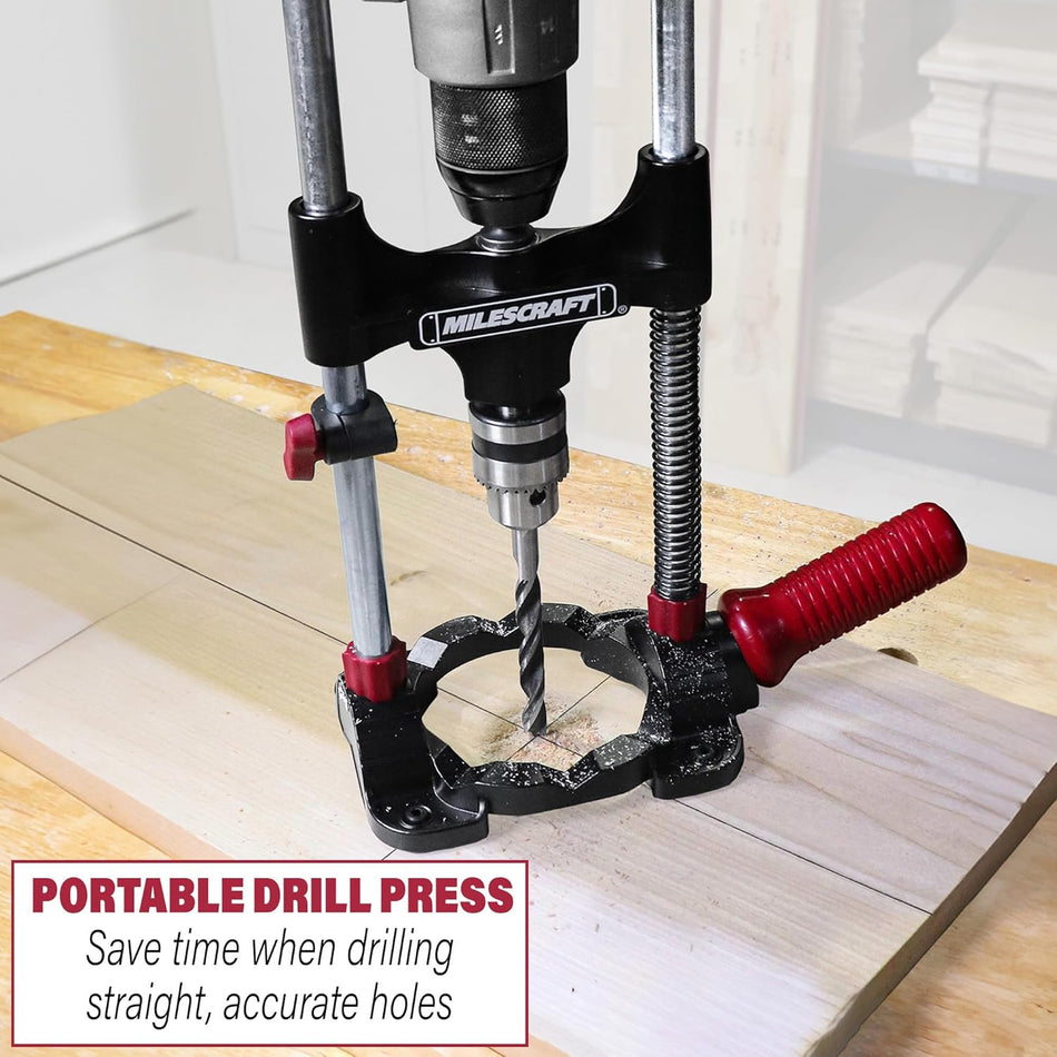 Milescraft 1318, Drill Mate Drill Guide with Chuck