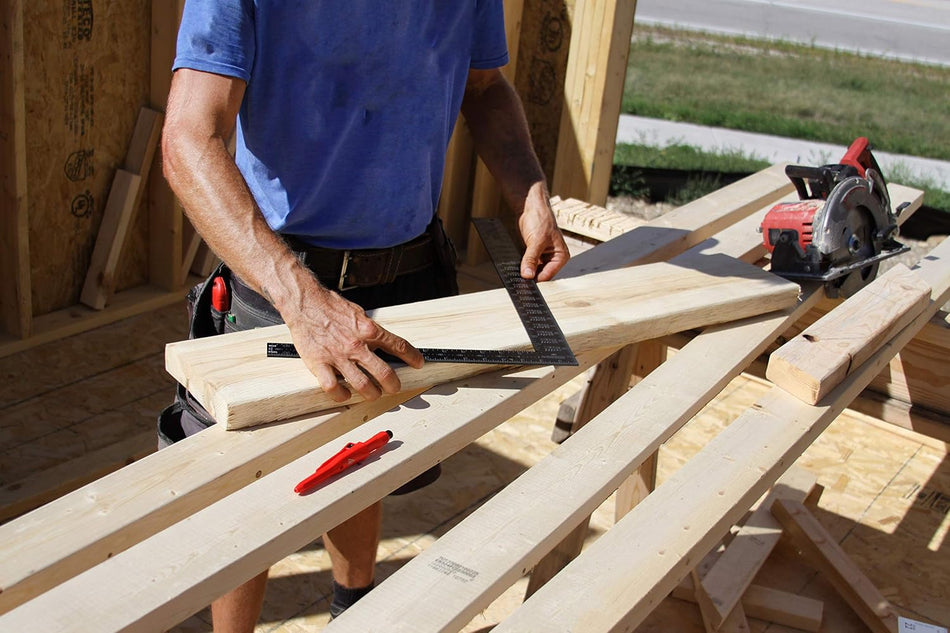 Johnson CS7, 16" x 24" Easy-Read™ Aluminum Framing Square