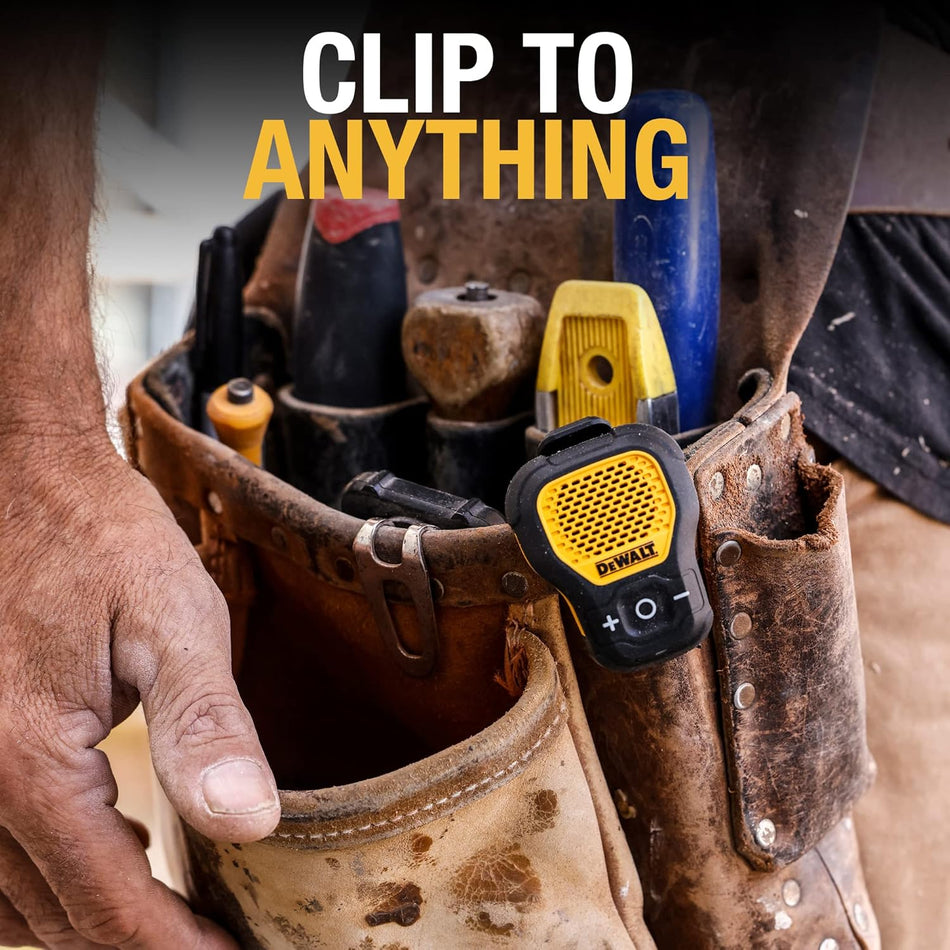 DEWALT DXMA1901148, Jobsite Pro Wearable Speaker