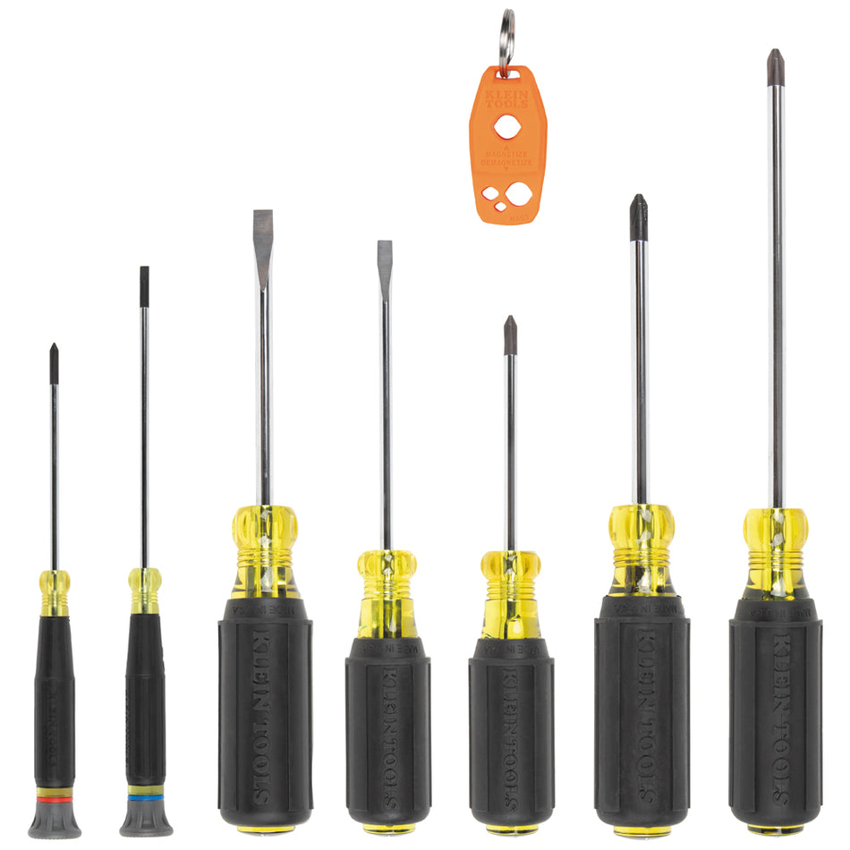 Klein Tools 85808, All-Purpose Screwdriver Set, 8-Piece