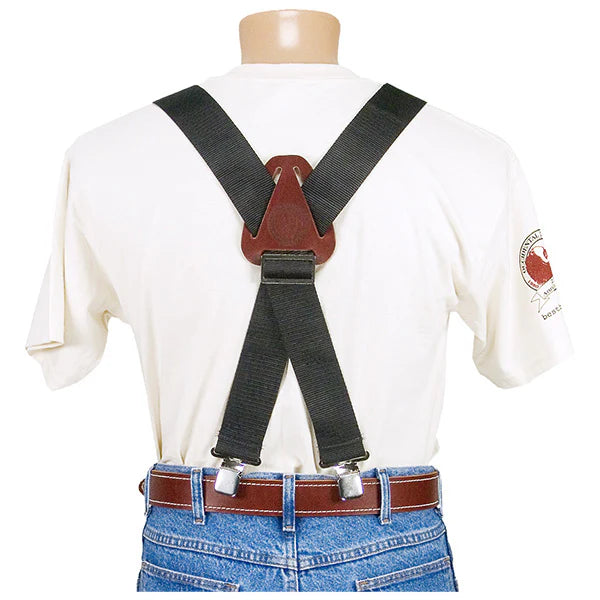 Occidental Leather 9020B, Oxy™ Nylon Suspenders - Black