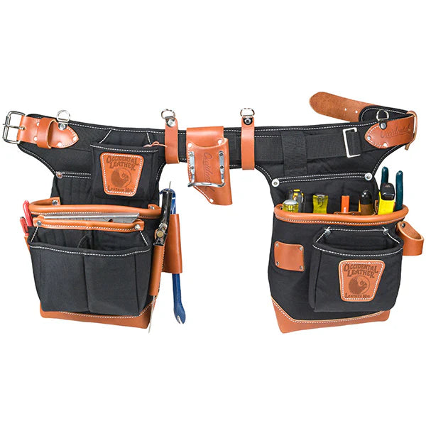 Occidental Leather 9850, Adjust-to-Fit™ FatLip™ Tool Bag Set - Black