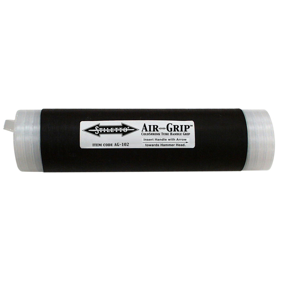 Stiletto AG-102,  Airgrip Coldshrink 8"X2" Handle Wrap Tube for Handles up to 1-7/8-Inch in Diameter