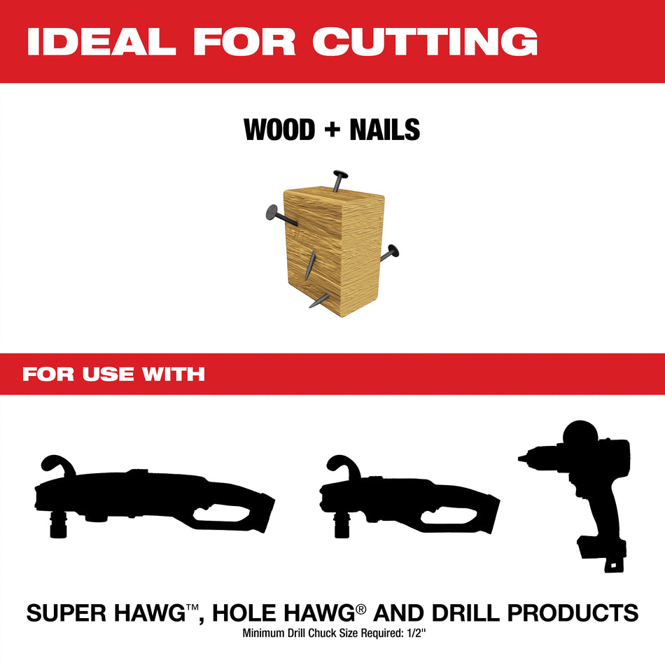 Milwaukee 48-13-6370, Ship Auger Bit 1-3/8" x 18"