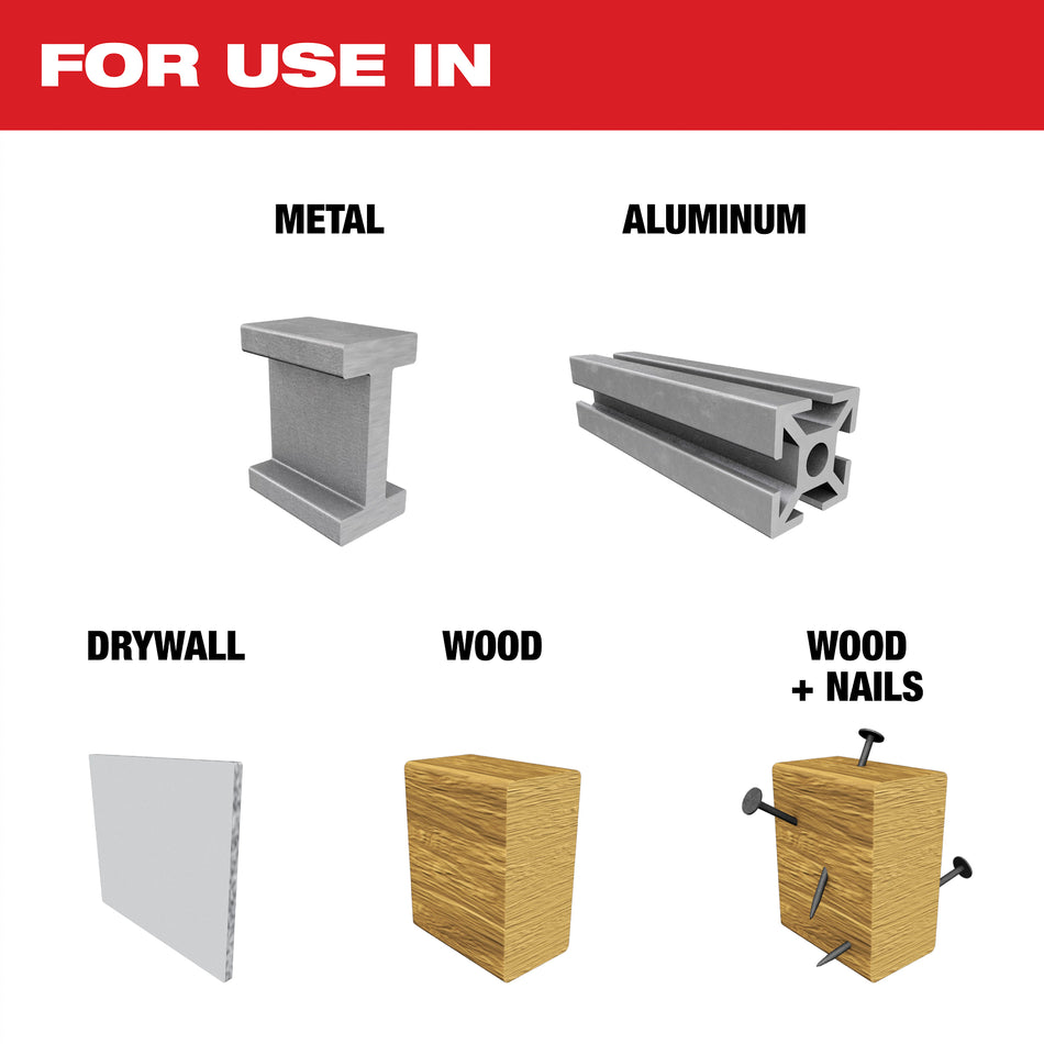 Milwaukee 49-22-4006, 9 PC HOLE DOZER General-Purpose Hole Saw Kit