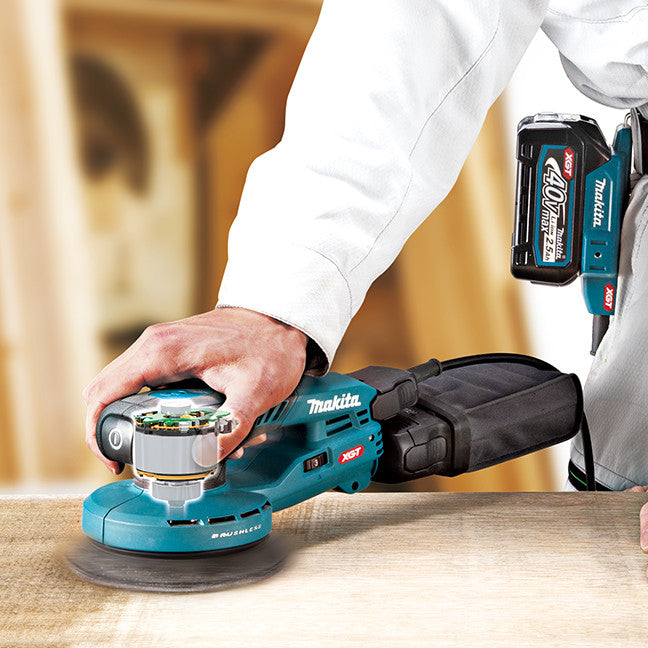Makita BO003CGZ, 40V Max XGT Brushless 5" Random Orbit Sander W/AWS (Tool Only)