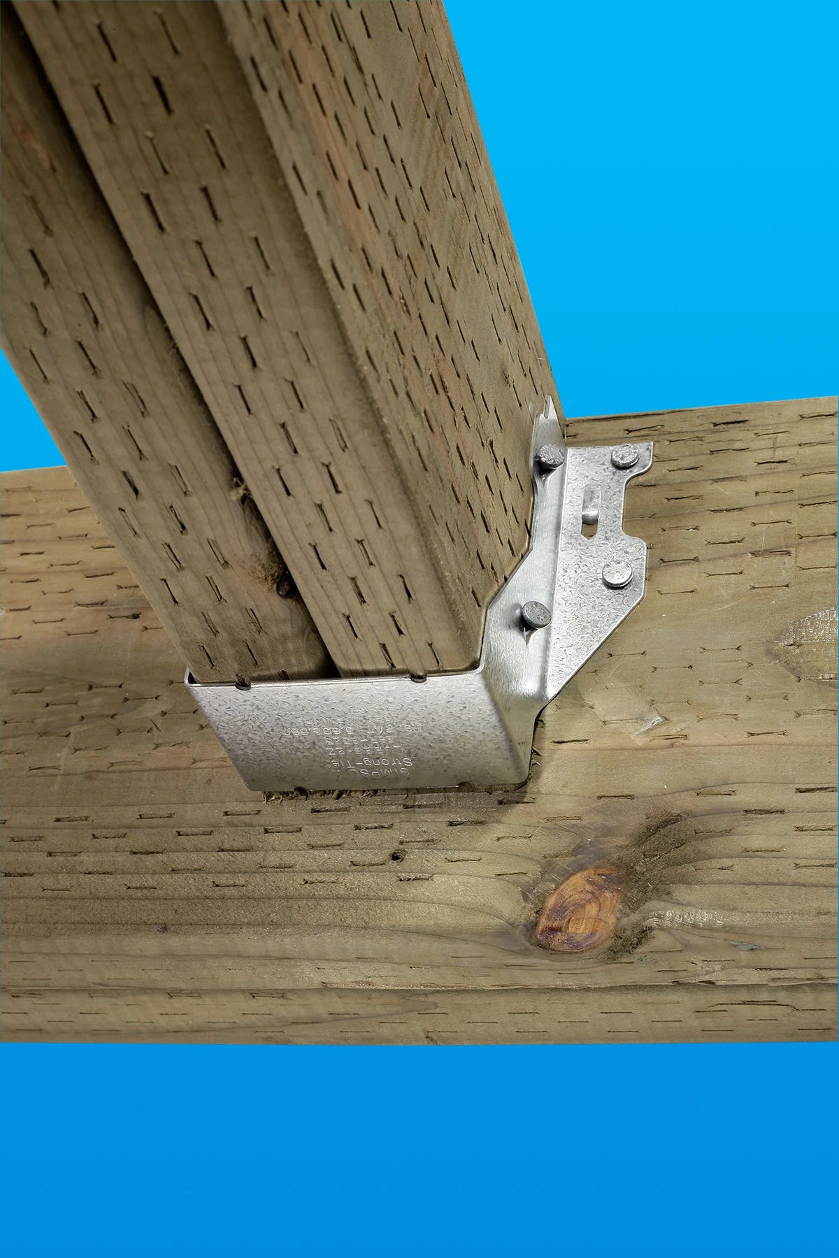 Lsu28 Simpson Strong Tie LUS28-2Z, ZMAX Galvanized Face-Mount Joist Hanger f ...