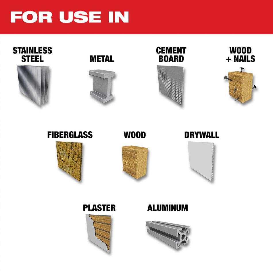 Milwaukee 49-56-0713, 1-1/2" HOLE DOZER with Carbide Teeth